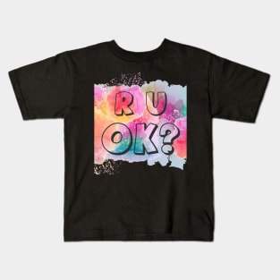 r u ok | are you ok | ru ok Kids T-Shirt